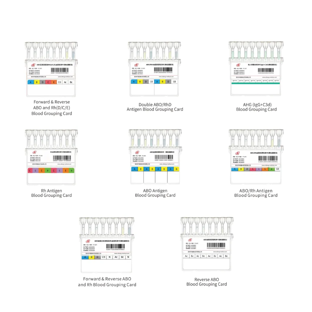 Gel Card (Microcolumn Gel Immunoassay)